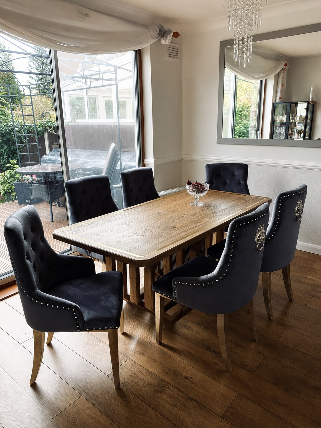 Bespoke American White Oak Dining Table