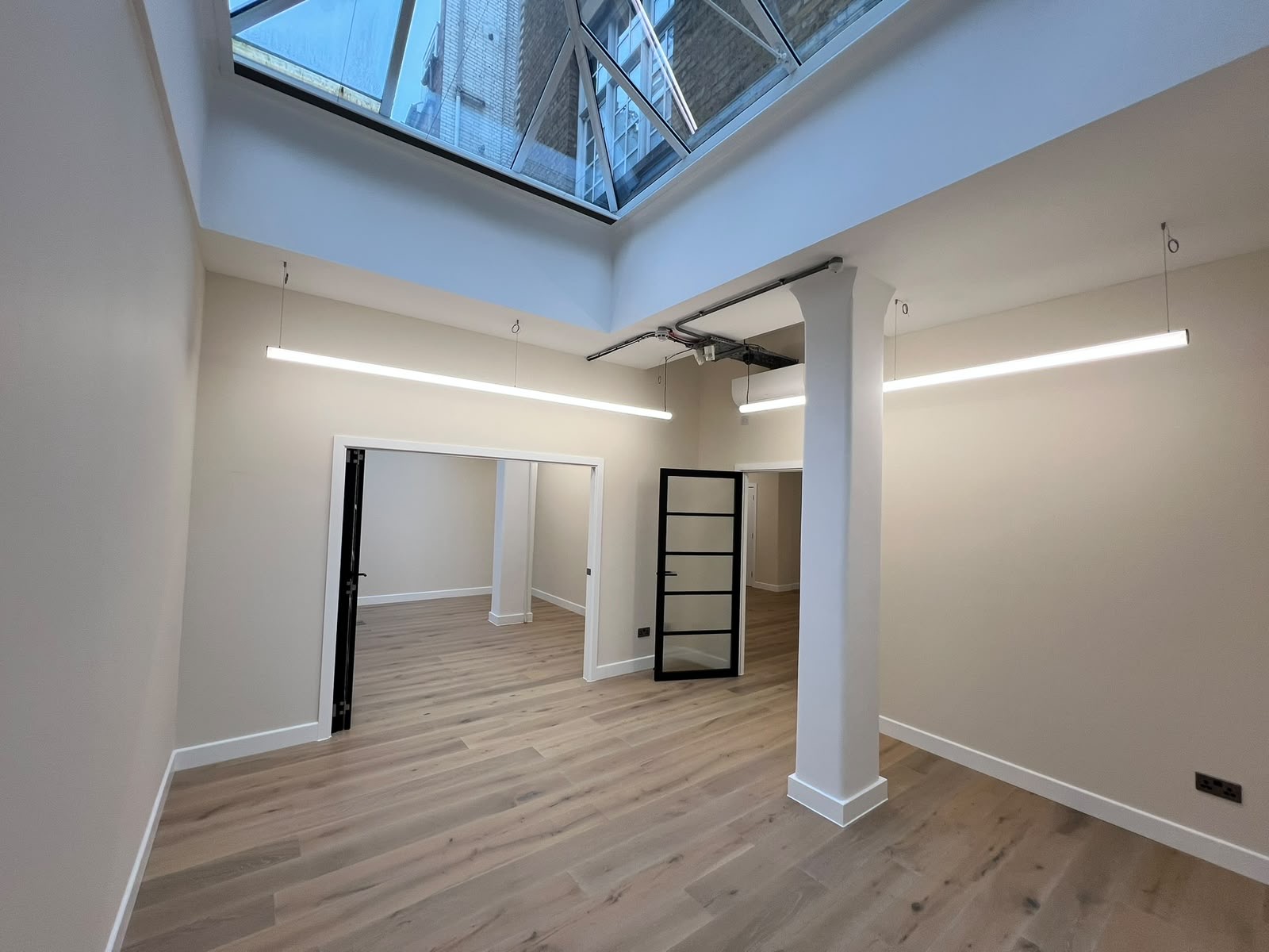 Commercial interior crittall library